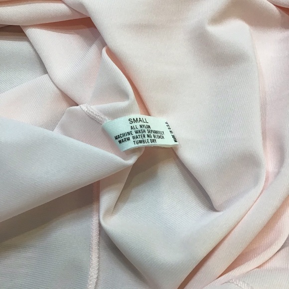 Shadowline Vtg. Pink Button Front Nightgown - Picture 7 of 7